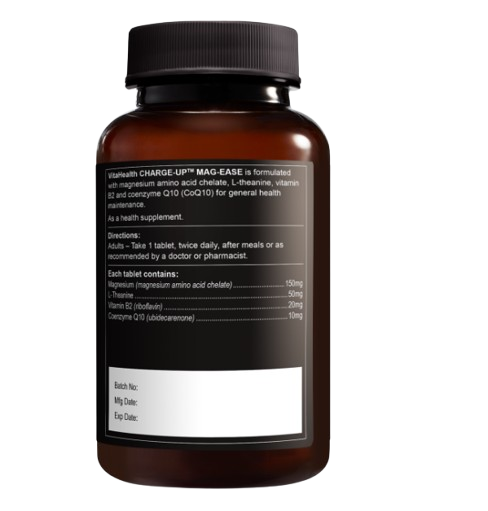 Vitahealth charge up magease tabs 60s