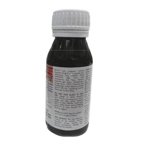 Brufen Oral Suspension 60ml - Ibuprofen 20mg/ml