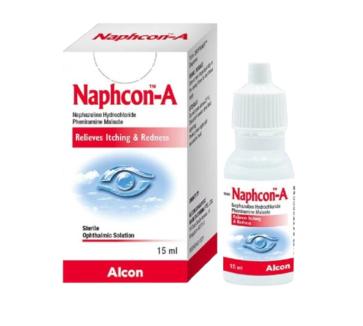 Naphcon A eye drops X 2