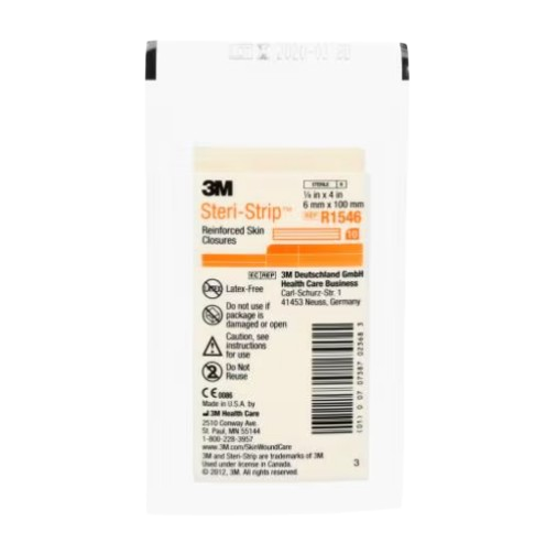 "3M Steri-Strip Adhesive Skin Closure Model: R1546 10 pieces "