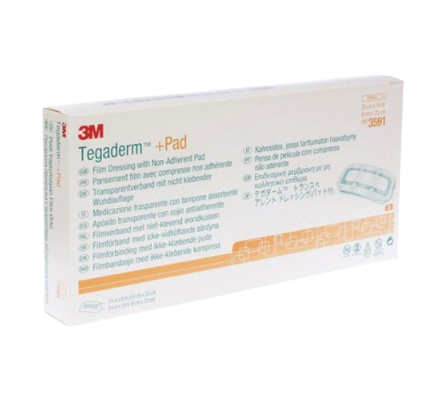 “3M Tegaderm + Pad #3591 Box of 25’s