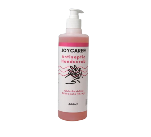 JOYCARE ANTISEPTIC HANDSCRUB 500ml x 2 - Twin Pack - Chlorhexidine Gluconate 4% w/v