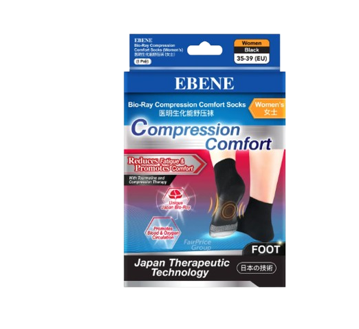 Ebene Bio Ray COMPRESSION COMFORT SOCKS WOMEN NEW