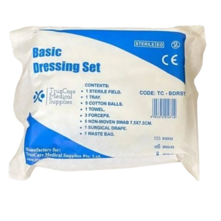 Bundle of 10 set- Cosmo Med Disposable Basic Dressing Set - Woods Pharmacy