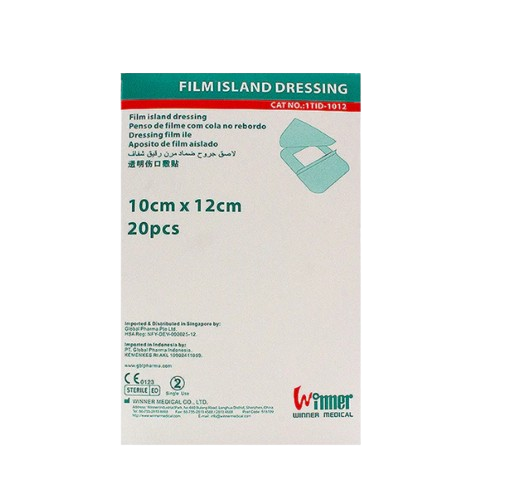 Winner Transparent Film Dressing 10 x 12cm 50 Pcs