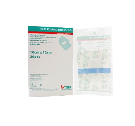 Winner Film Island Dressing with Pad 12 x 10cm 20 Pcs