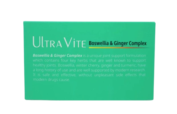 Ultravite Boswellia & Ginger Complex 60 capsules