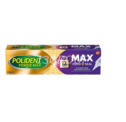 Twin Pack - GSK Polident Power Max - Hold + Seal 40g x 2 pcs