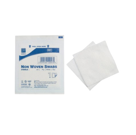 Cosmomed Non-Woven Gauze, 7.5x7.5cm, 4ply, Sterile, 5pieces per pack - 30 packs