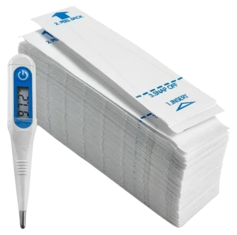 Cosmomed Thermometer Probe Cover, Universal, 200pieces per box