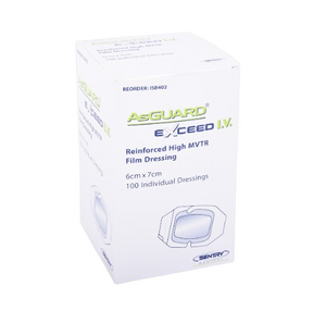 "AsGuard Exceed IV reinforced - 6.5 x 7cm - 100's "