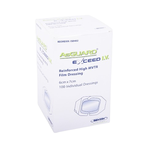 "AsGuard Exceed IV reinforced - 6.5 x 7cm - 100's "