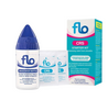 FLO CRS Starter Kit - FLO Bottle with 4 CRS Sachets (Containing Xylitol)