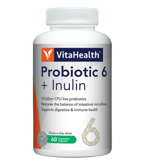 VitaHealth Probiotic-6 + Inulin 60's