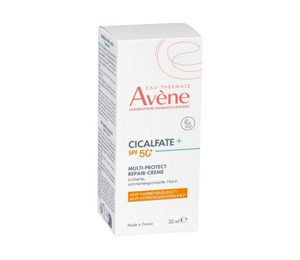 Avene CICALFATE+ SPF50+ MULTI-PROTECTIVE SKIN REPAIR CREAM 30ML