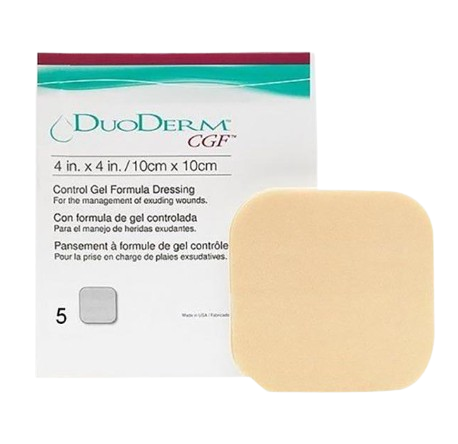 DuoDERM CGF Hydrocolloid Dressing 10 x 10cm ( 4" x 4") - 5s