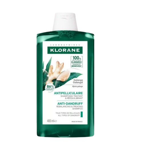 Klorane Anti-Dandruff Rebalancing Shampoo with Galanga 400ml
