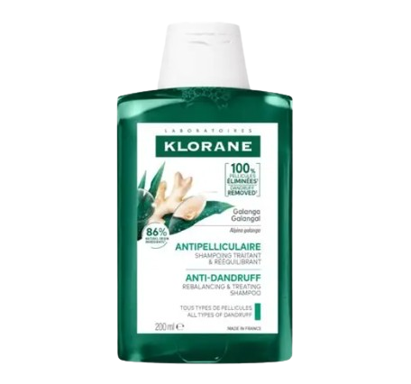 Klorane Anti-Dandruff Rebalancing Shampoo with Galanga 400ml