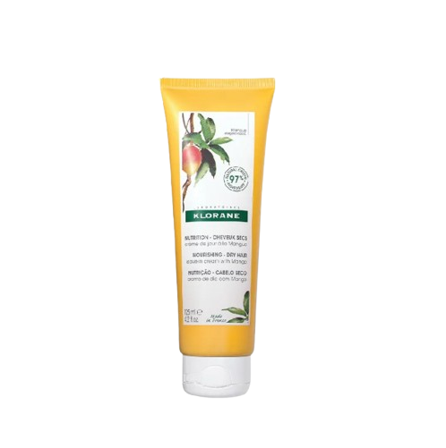 klorane Nourshing - Dry Hair Leave-in Cream with Mango 125ml