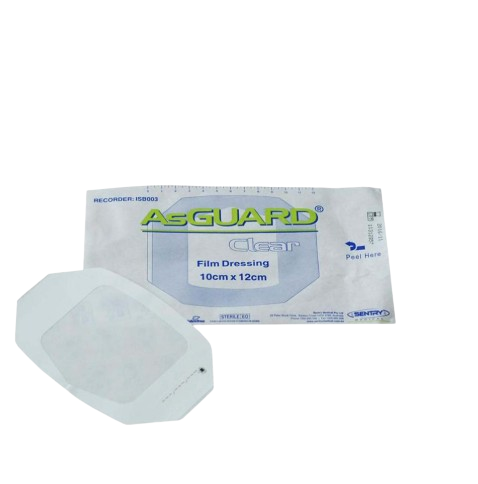 AsGUARD Clear Sterile 10 x 12cm - 25's