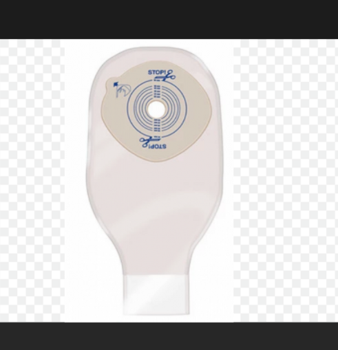 CONVATEC OSTOMY - Esteem synergy Drainable Pouch with Filter Invisiclose Transparent Standard 48mm 10s