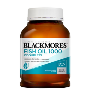 Blackmores Odourless Fish Oil 400s