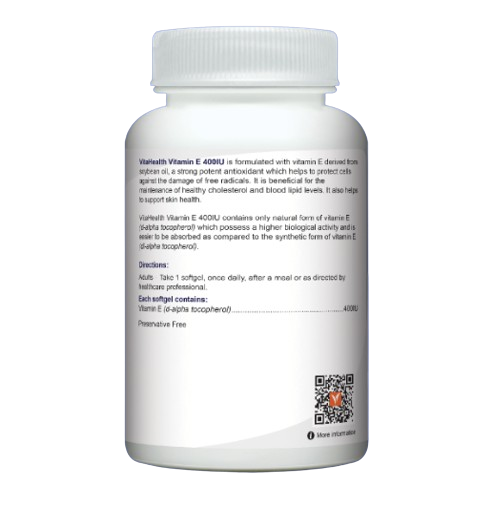 VitaHealth Vitamin E 400IU 150's