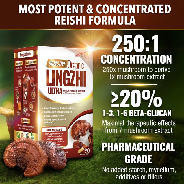 Labo Nutrition Bioactive Organic Lingzhi Ultra