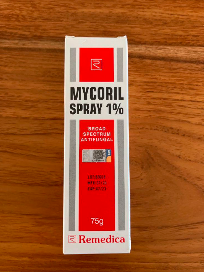 Mycoril spray - Clotrimazole antifungal spray