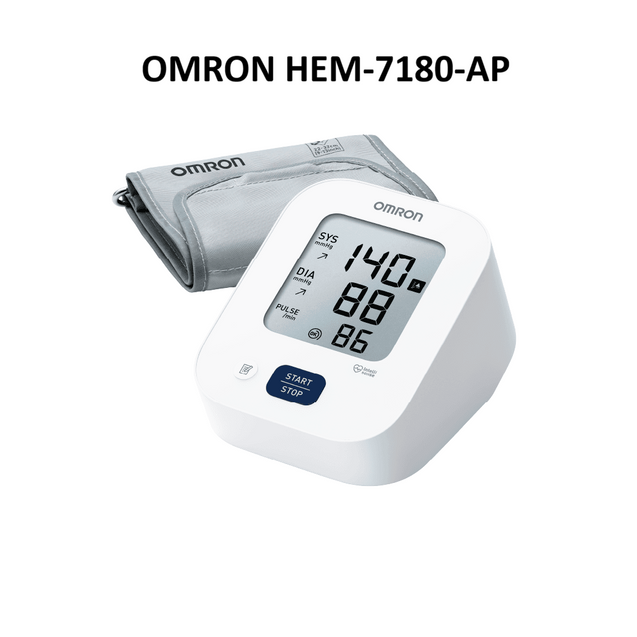 Omron HEM-7180-AP - Blood Pressure Monitor 5 Years SG Warranty