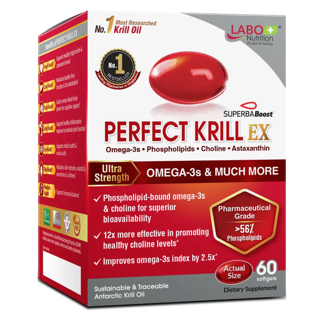 LABO Nutrition PERFECT KRILL EX 60 softgels