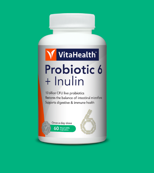 VitaHealth Probiotic-6 + Inulin