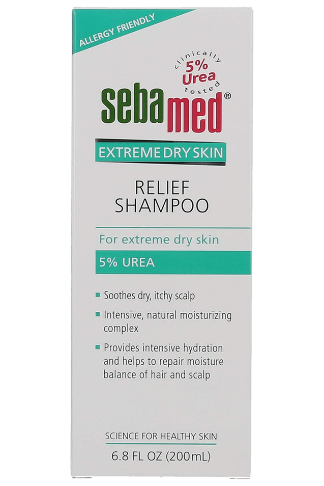Sebamed dry relief urea shampoo 5% 200ml