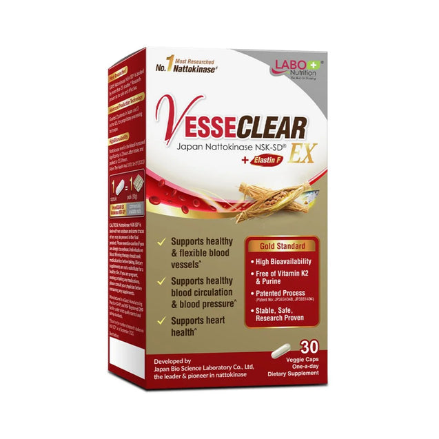 LABO Nutrition VesseCLEAR EX 30 veggie capsulesx2