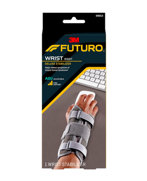FUTURO DELUXE WRIST STABILIZER, Right Hand, ADJUSTABLE