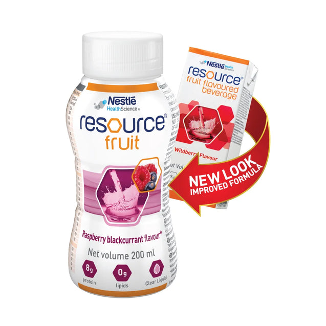 RESOURCE FRUIT RASPBERRY 200ML [CARTON OF 24]
