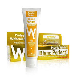 Bundle of 3 X Pearlie WB Perfect Professional Whitening Toothpaste 110gm