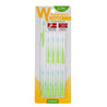 Bundle of 3 X Pearlie white Compact Interdental Brush L-15mm Pack of 10s