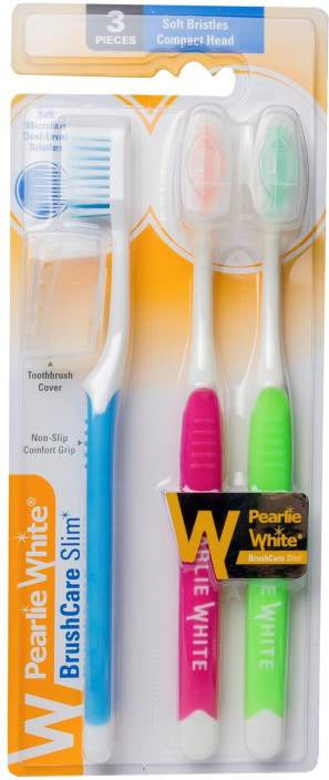 PearlieWhite Slim Toothbrush Triple Pack