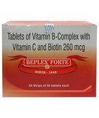 BEPLEX FORTE Vitamin B Complex Tablets 1000s