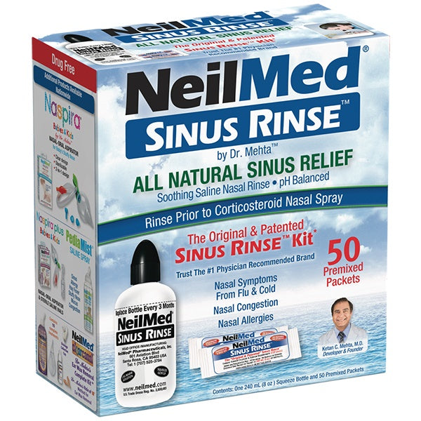 NEILMED’S SINUS RINSE 50ct