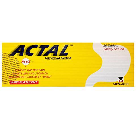 Actal Plus Tablet 20s