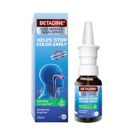 BETADINE® Cold Defence Adults Nasal Spray 20ml