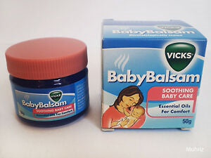 Vicks Baby Balsam Soothing Baby Care Balm 50g