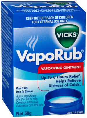 Vicks VapoRub VAPORIZING OINTMENT 50g