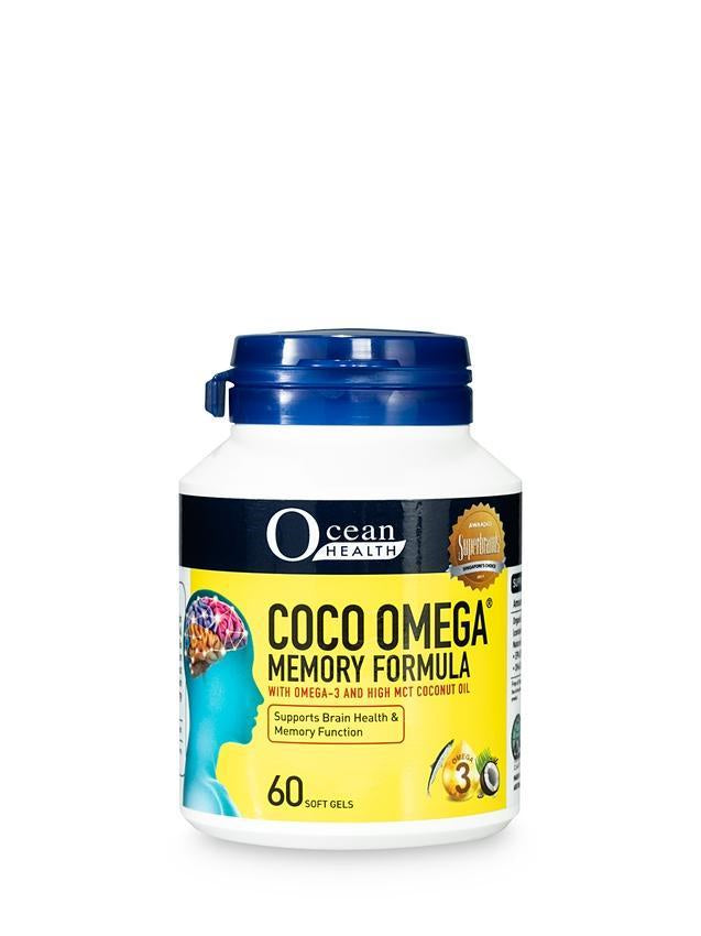 Ocean Health  Coco Omega Memory Formula 60s