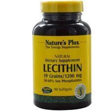 Natures Plus Lecithin 1200 mg 90 Softgels
