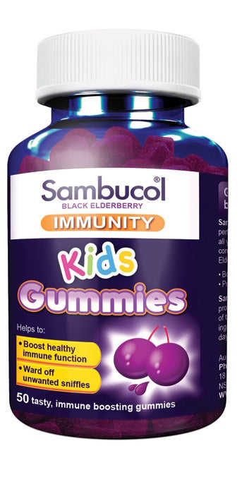 Sambucol Kids Immunity Gummies (AUS Version) - 50 gums
