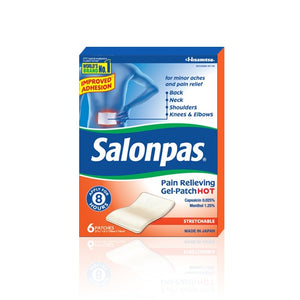 Salonpas gel patch Hot 6s