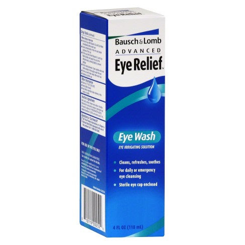 Bausch  Lomb Advanced Eye Relief Eye Wash With Eye Cup